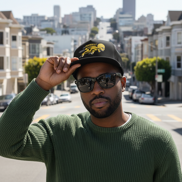 Skate Downhill Trucker Cap