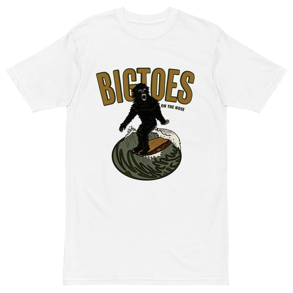 Surf Bigfoot Toes On The Nose T-Shirt