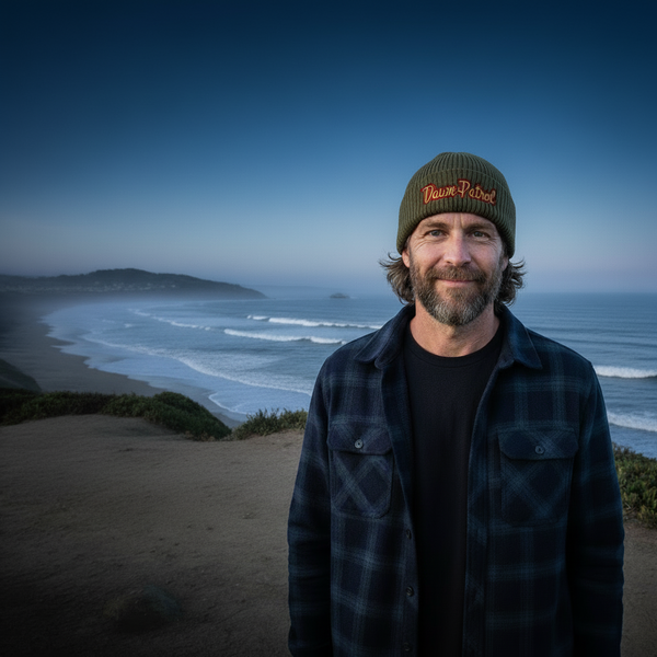 Surf Dawn Patrol Ribbed knit beanie