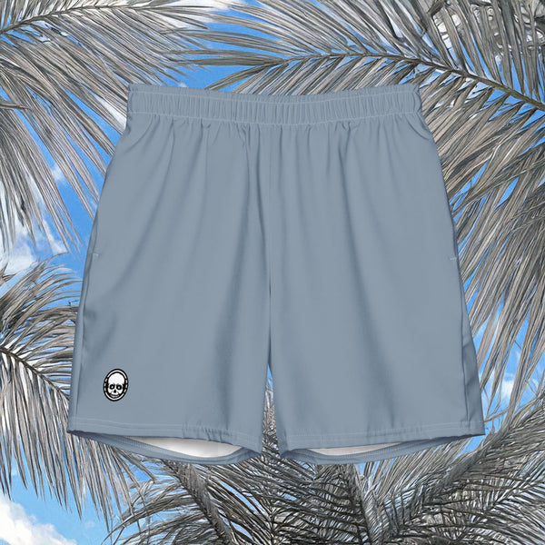 Dusty Blue Swim Trunks