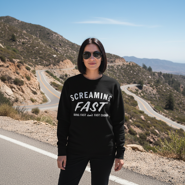 Screaming Fast Enough Premium Sweatshirt Women