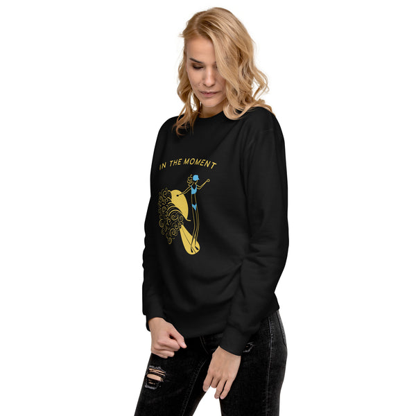 Surfer Girl in the Moment Premium Sweatshirt
