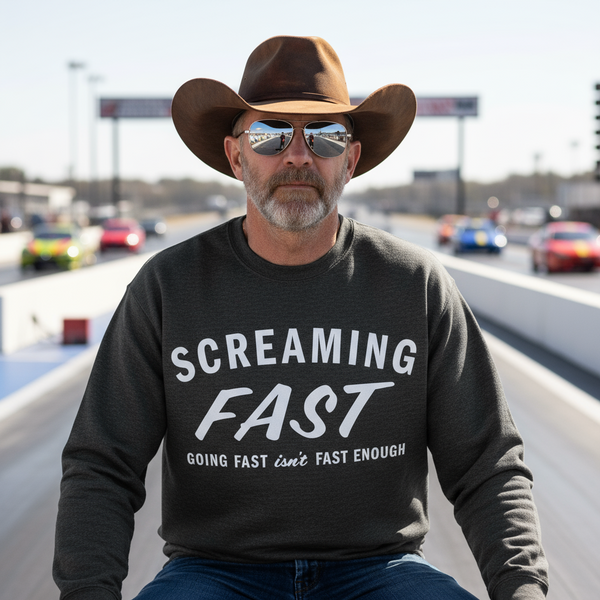 Screaming Fast Enough Premium Sweatshirt