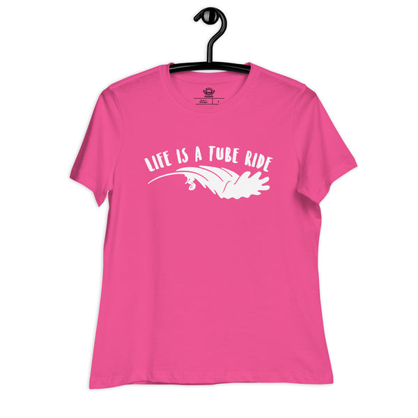 Surf Tube Right Women's Relaxed T-Shirt - Wildly Creative Shop