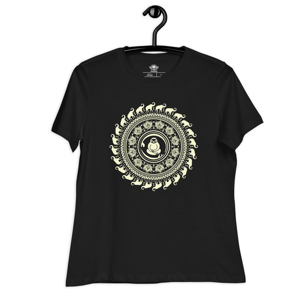 Surf Happy Sloth Women's Relaxed T-Shirt - Wildly Creative Shop