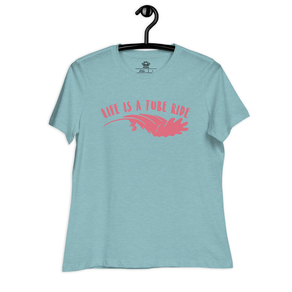 Surf Tube Right Women's Relaxed T-Shirt - Wildly Creative Shop