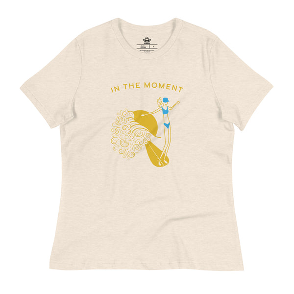 Surfer Girl Noserider Women's Relaxed T-Shirt - Wildly Creative Shop