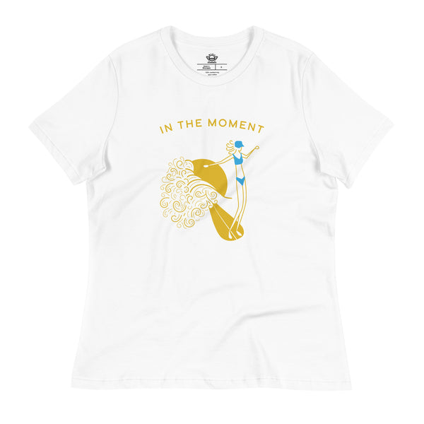 Surfer Girl Noserider Women's Relaxed T-Shirt - Wildly Creative Shop