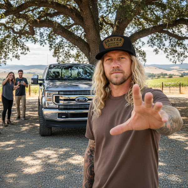 Skater Supply Co Yupoong Trucker Cap