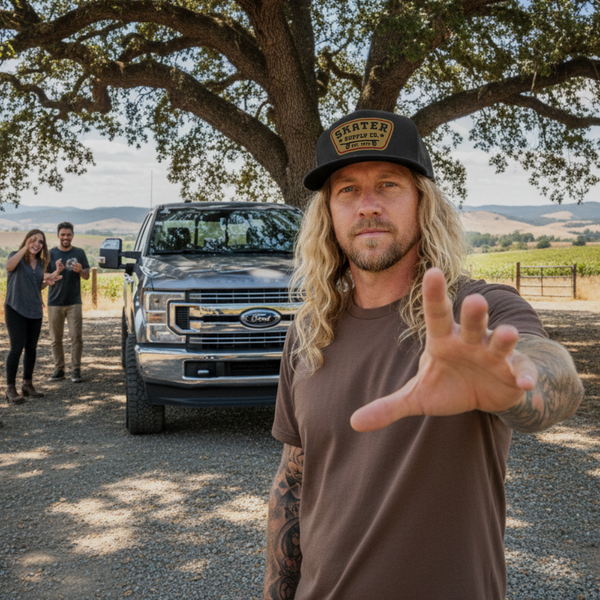 Skater Supply Co Yupoong Trucker Cap