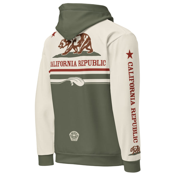 Surf California Surfing heavy weight hoodie