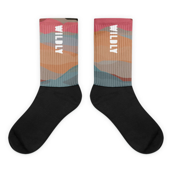 Wildly Desert-Stripes Socks - Wildly Creative Shop