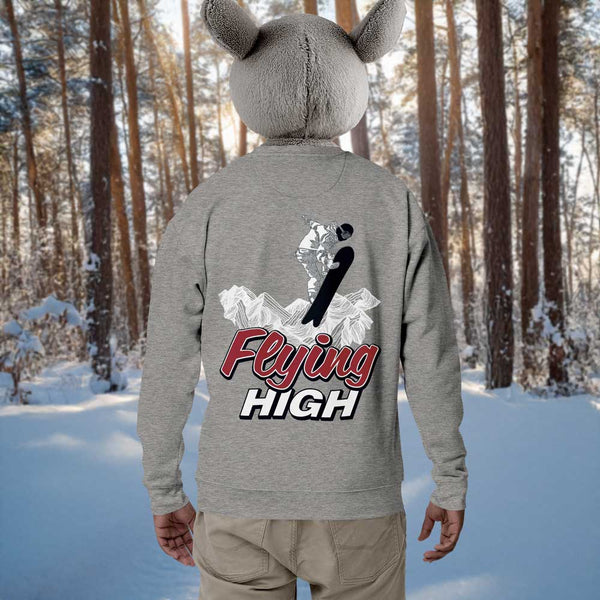 Snow Flying High Premium Sweatshirt