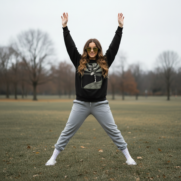 Skate Invert Poster Premium Sweatshirt Women