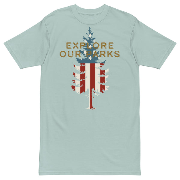 Adventure Explore Our Parks heavyweight tee