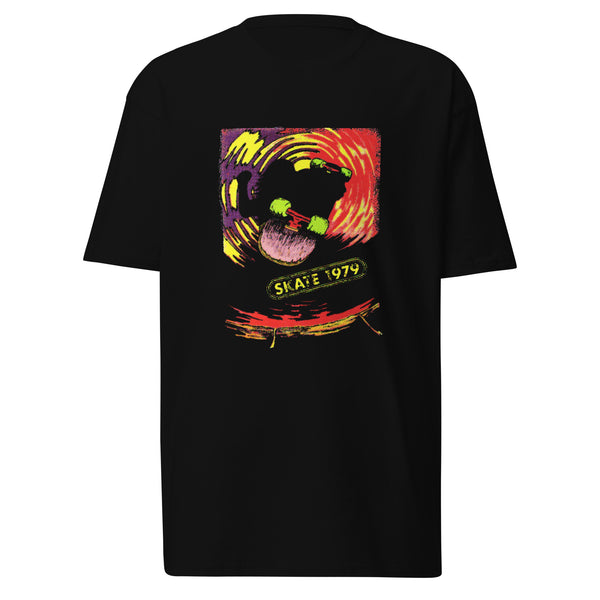 Skate Psychedelic Poster heavyweight tee