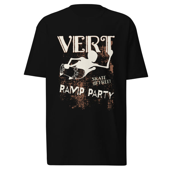 Skate Vert Ramp Part Skate for Free heavyweight tee