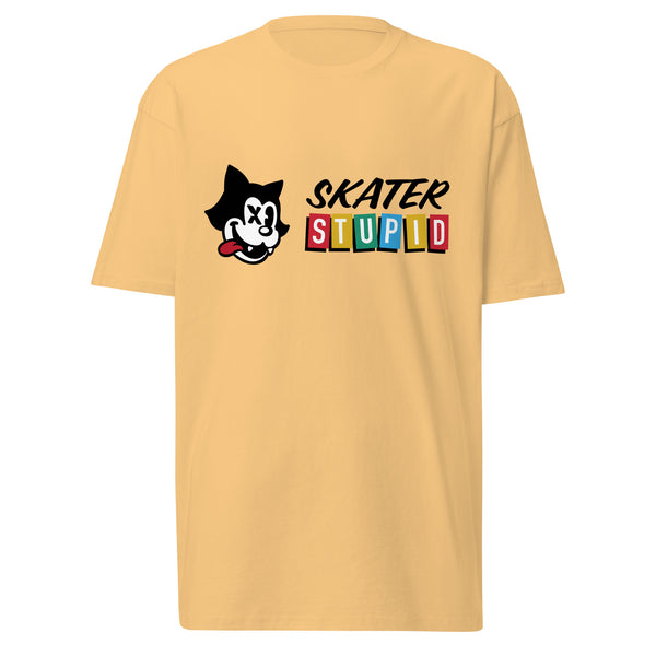 Skater Stupid Men’s premium heavyweight tee