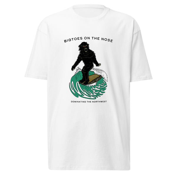 Surf Bigfoot Toes On The Nose heavyweight tee