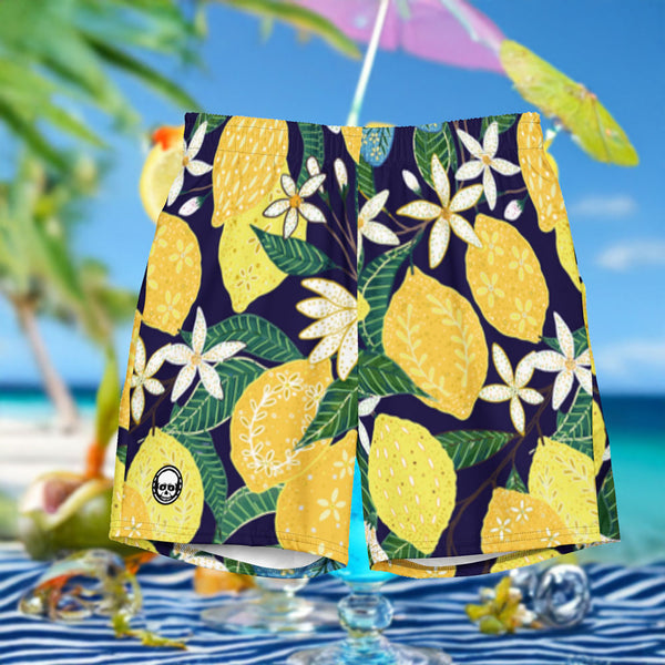 Lemons Men's swim trunks