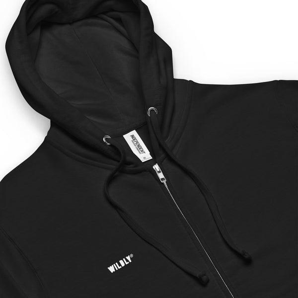 Wildly Basic Independent fleece zip up hoodie