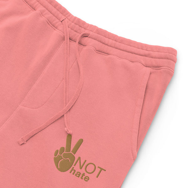 Peace Not Hate Women’s pigment-dyed sweatpants