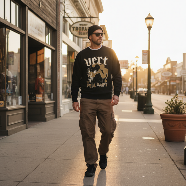 Skate Vert Pool Party Premium Sweatshirt