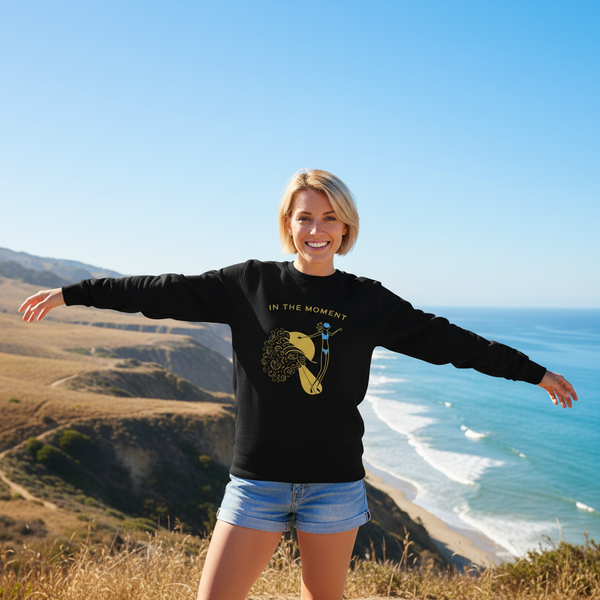 Surfer Girl in the Moment Premium Sweatshirt Women