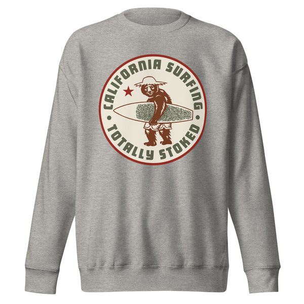 Surf California Surfing Premium Sweatshirt