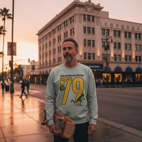 Skate Rad Since 1979 Premium Sweatshirt