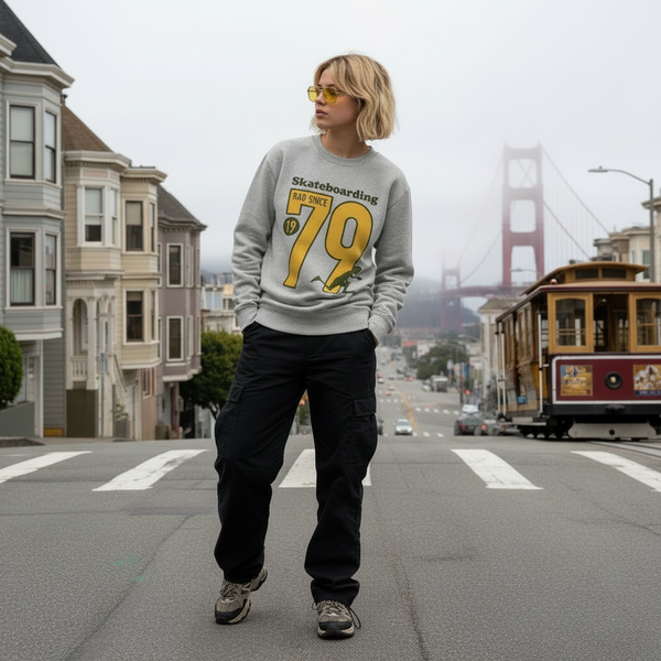 Skate Rad Since 1979 Premium Sweatshirt Women
