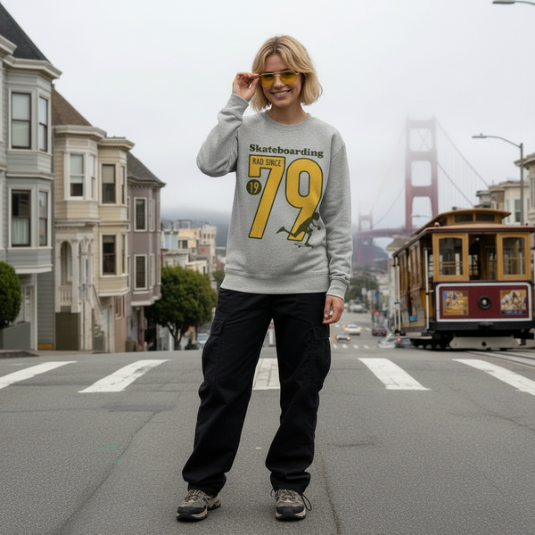 Skate Rad Since 1979 Premium Sweatshirt Women