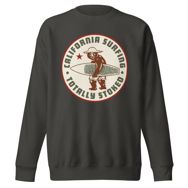 Surf California Surfing Premium Sweatshirt