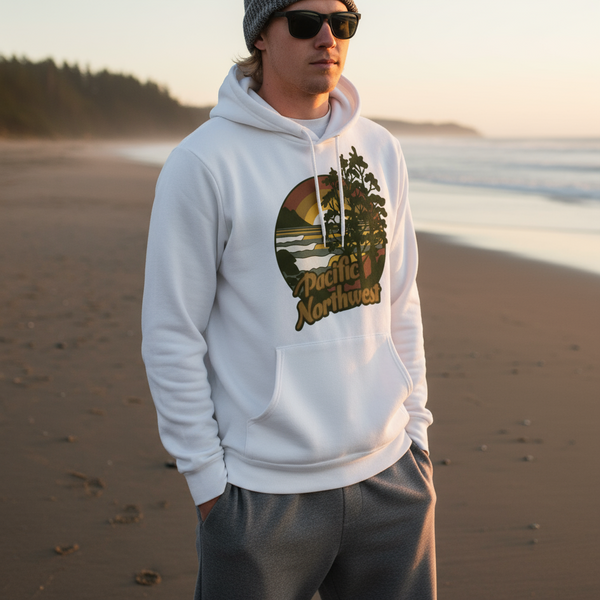 Surf Adventure Pacific Northwest medium weight hoodie