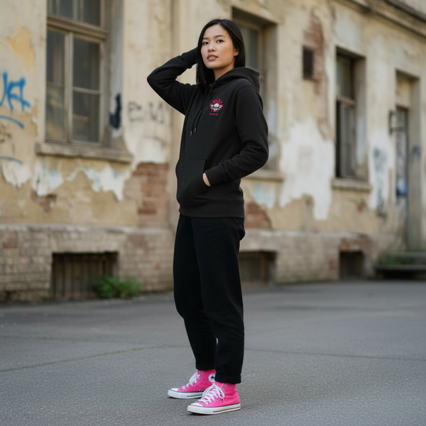 Wildly Independent Unisex medium weight fleece zip up hoodie