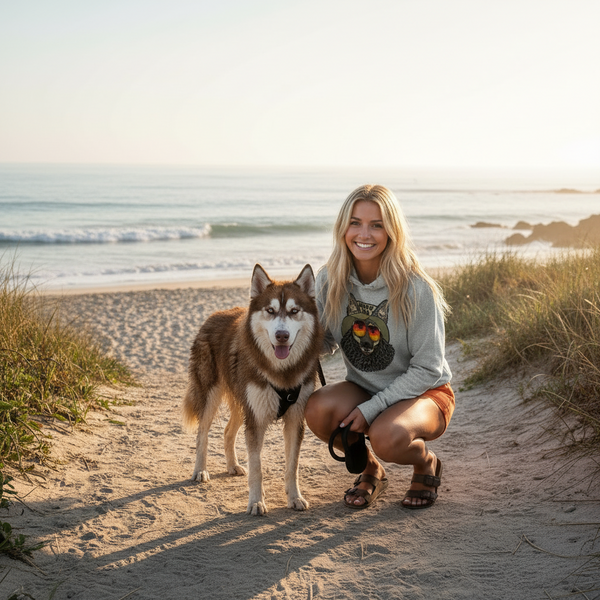 Surf Salty Dogy Hoodie Women