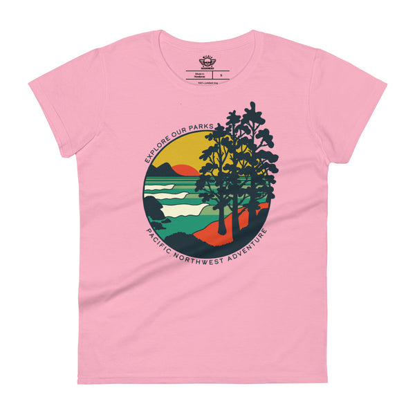 Earth Pacific Northwest Women's short sleeve t-shirt