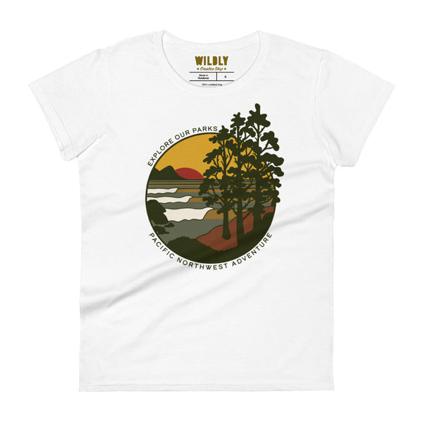 Adventure Pacific Northwest Women's short sleeve t-shirt