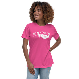 Surf Tube Right Women's Relaxed T-Shirt - Wildly Creative Shop
