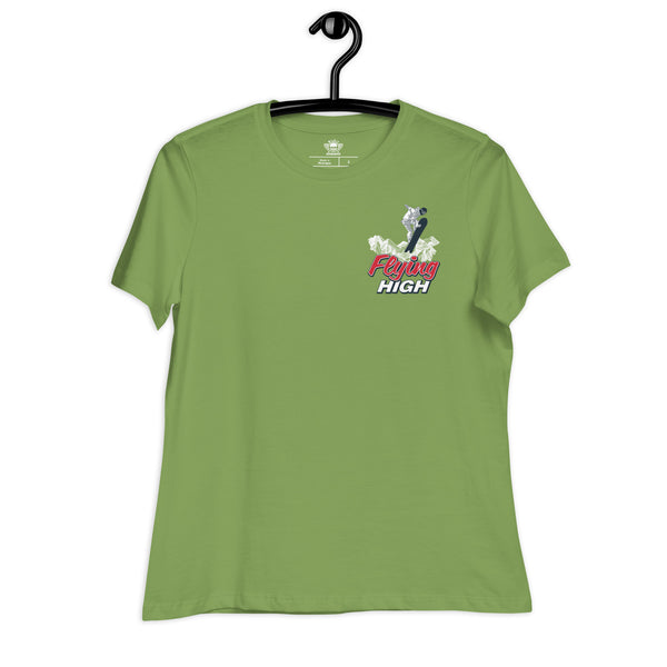 Snowboard Flying High Women's Relaxed T-Shirt - Wildly Creative Shop