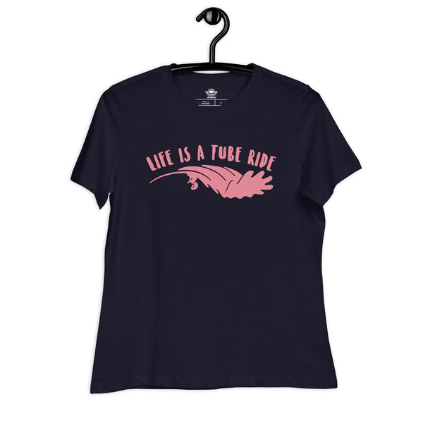 Surf Tube Right Women's Relaxed T-Shirt - Wildly Creative Shop