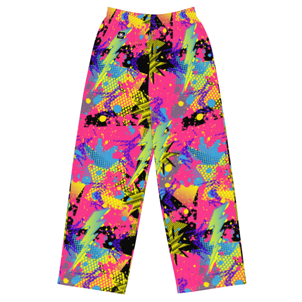 Wildly 80's Wildly All-over print wide-leg pants