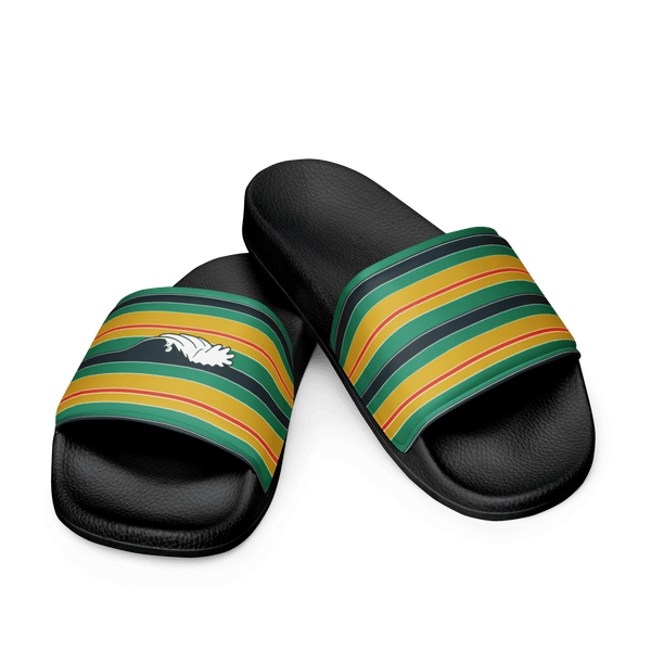 Surf 70's Sunset Men’s slides - Wildly Creative Shop