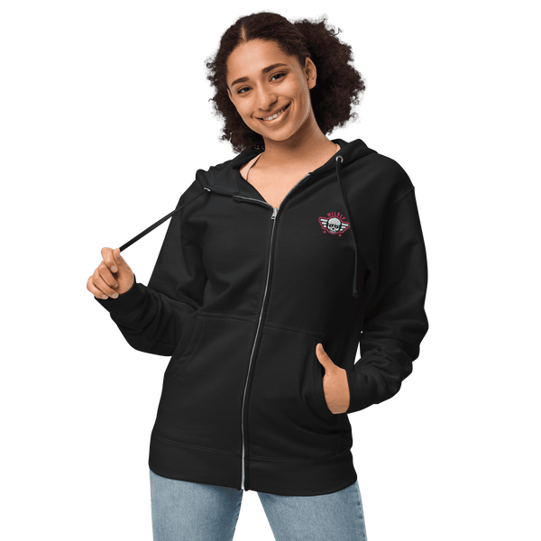 Wildly Independent Unisex medium weight fleece zip up hoodie - Wildly Creative Shop