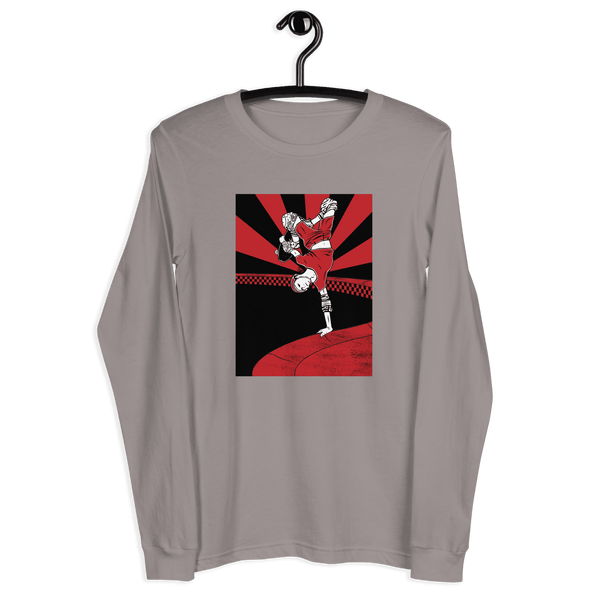 Skate Invert Poster Men Long Sleeve Tee