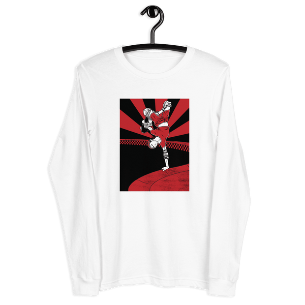 Skate Invert Poster Women's Long Sleeve Tee