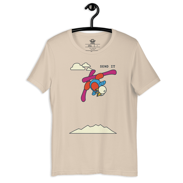 Snow Send It t-shirt - Wildly Creative Shop