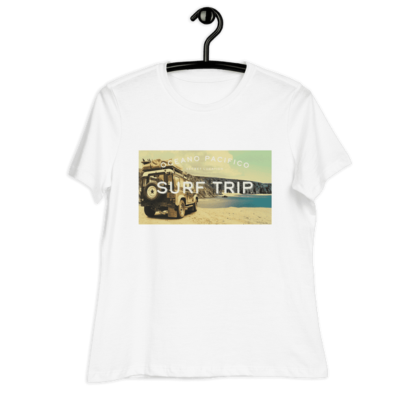 Surf Oceanic Pacifico Surf Trip T-SHIRT Women's Relaxed T-Shirt - Wildly Creative Shop